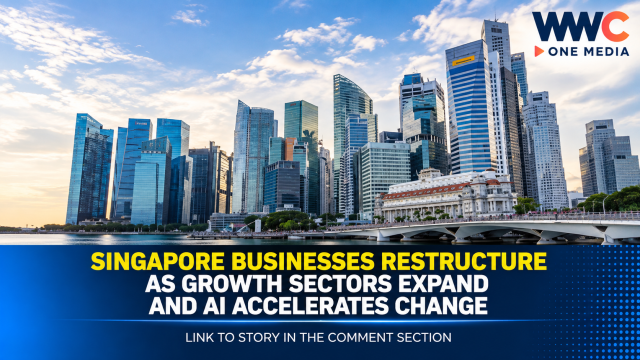 Singapore Businesses Restructure as Growth Sectors Expand and AI Accelerates Change