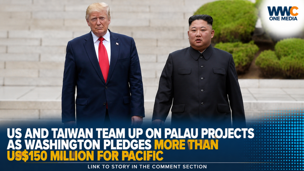 US and Taiwan Team Up on Palau Projects as Washington Pledges More Than US$150 Million for Pacific