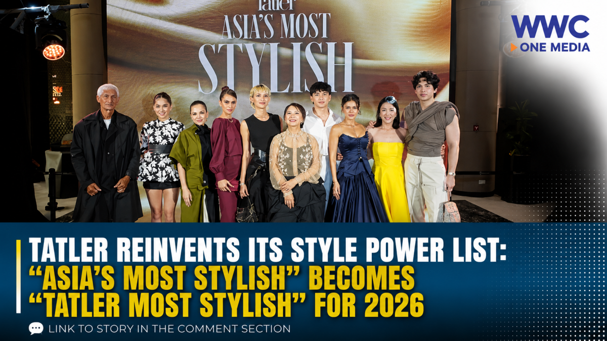 Tatler Reinvents Its Style Power List: “Asia’s Most Stylish” Becomes “Tatler Most Stylish” for 2026
