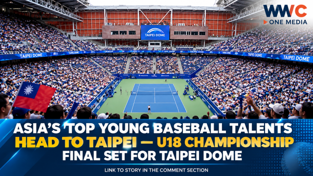 Asia’s Top Young Baseball Talents Head to Taipei – U18 Championship Final Set for Taipei Dome