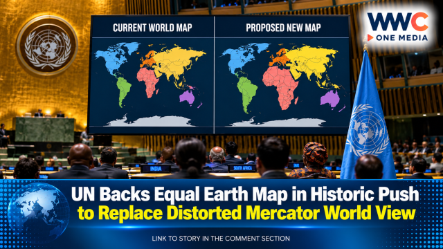 UN Backs Equal Earth Map in Historic Push to Replace Distorted Mercator World View
