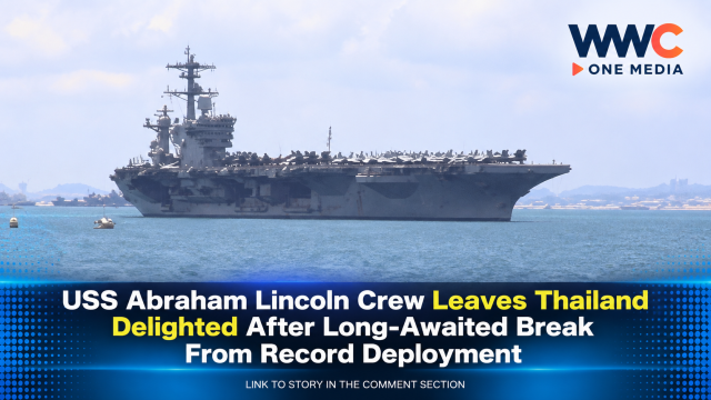 USS Abraham Lincoln Crew Leaves Thailand Delighted After Long-Awaited Break From Record Deployment