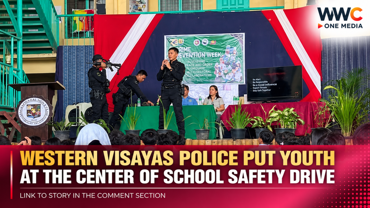 Western Visayas Police Put Youth at the Center of School Safety Drive