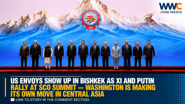 US Envoys Show Up in Bishkek as Xi and Putin Rally at SCO Summit — Washington Is Making Its Own Move in Central Asia