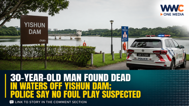 30-Year-Old Man Found Dead in Waters Off Yishun Dam; Police Say No Foul Play Suspected