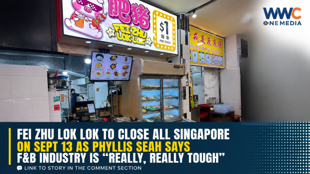 Fei Zhu Lok Lok to Close All Singapore Outlets on Sept 13 as Phyllis Seah Says F&B Industry Is “Really, Really Tough”