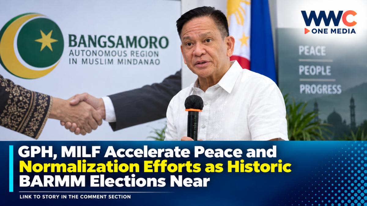 GPH, MILF Accelerate Peace and Normalization Efforts as Historic BARMM Elections Near