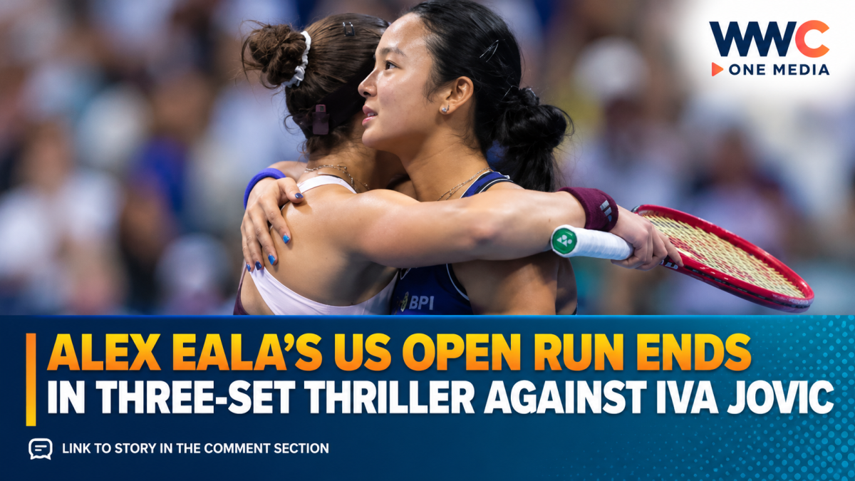 Alex Eala’s US Open Run Ends in Three-Set Thriller Against Iva Jovic