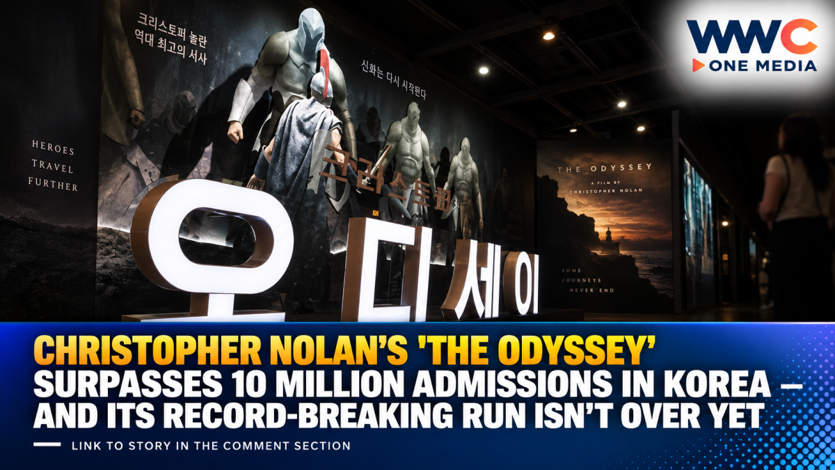 Christopher Nolan’s ‘The Odyssey’ Surpasses 10 Million Admissions in Korea — And Its Record-Breaking Run Isn’t Over Yet