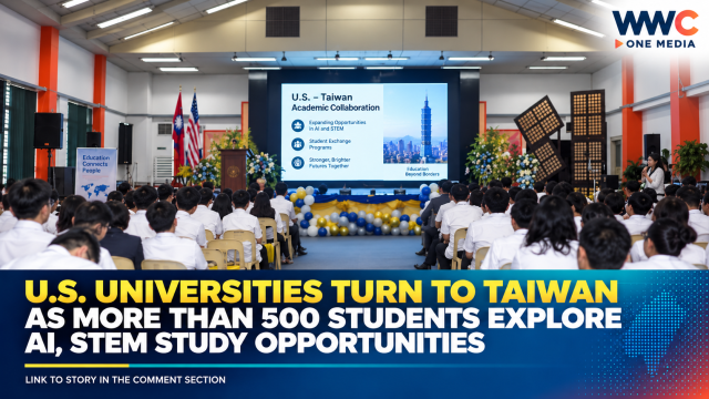 U.S. Universities Turn to Taiwan as More Than 500 Students Explore AI, STEM Study Opportunities