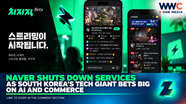 Naver Shuts Down Services as South Korea’s Tech Giant Bets Big on AI and Commerce
