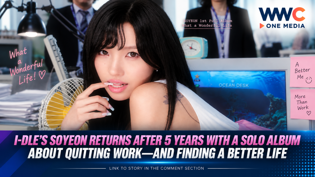 i-dle’s Soyeon Returns After 5 Years With a Solo Album About Quitting Work—and Finding a Better Life