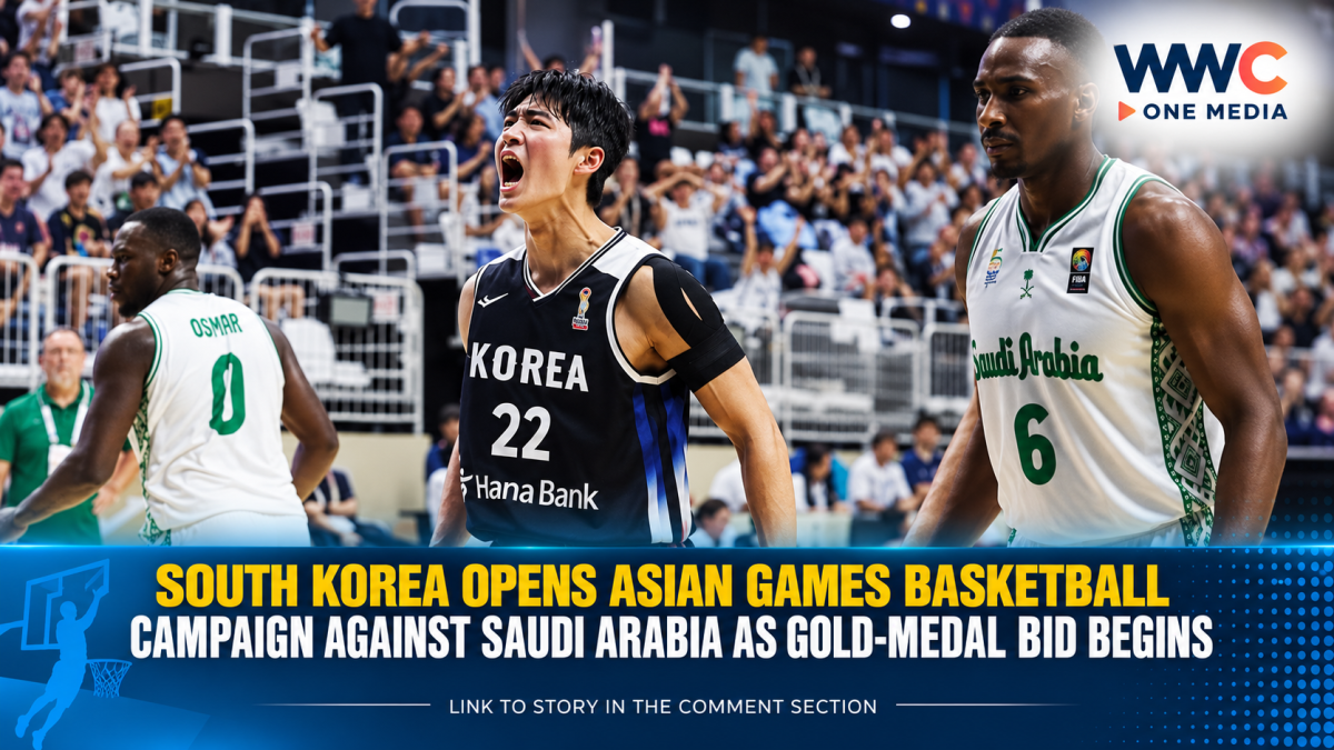 South Korea Opens Asian Games Basketball Campaign Against Saudi Arabia as Gold-Medal Bid Begins