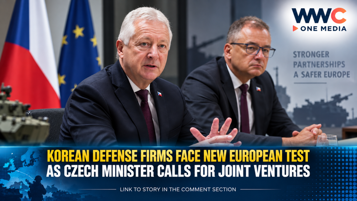 Korean Defense Firms Face New European Test as Czech Minister Calls for Joint Ventures