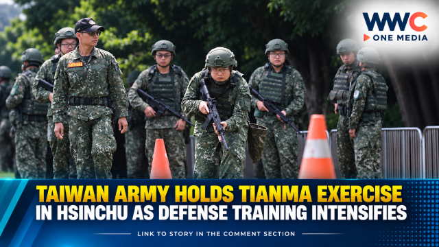 Taiwan Army Holds Tianma Exercise in Hsinchu as Defense Training Intensifies
