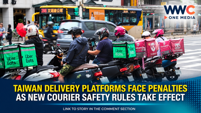 Taiwan Delivery Platforms Face Penalties as New Courier Safety Rules Take Effect