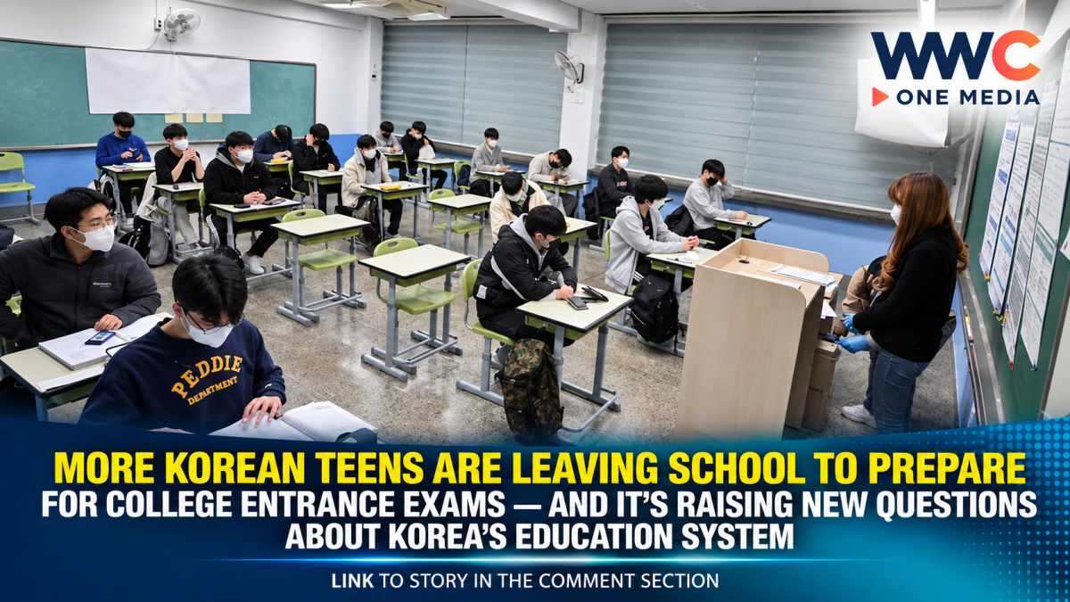 More Korean Teens Are Leaving School to Prepare for College Entrance Exams — And It’s Raising New Questions About Korea’s Education System