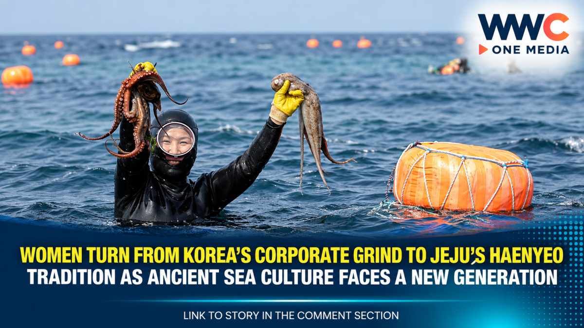 Women Turn From Korea’s Corporate Grind to Jeju’s Haenyeo Tradition as Ancient Sea Culture Faces a New Generation