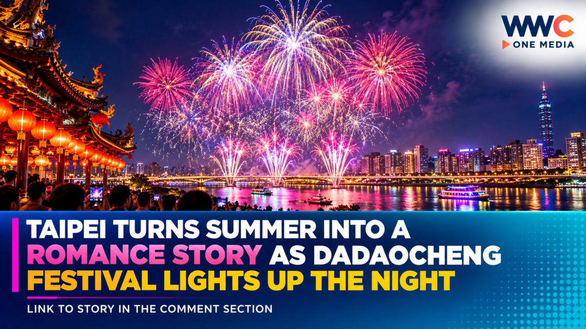 Taipei Turns Summer Into a Romance Story as Dadaocheng Festival Lights Up the Night