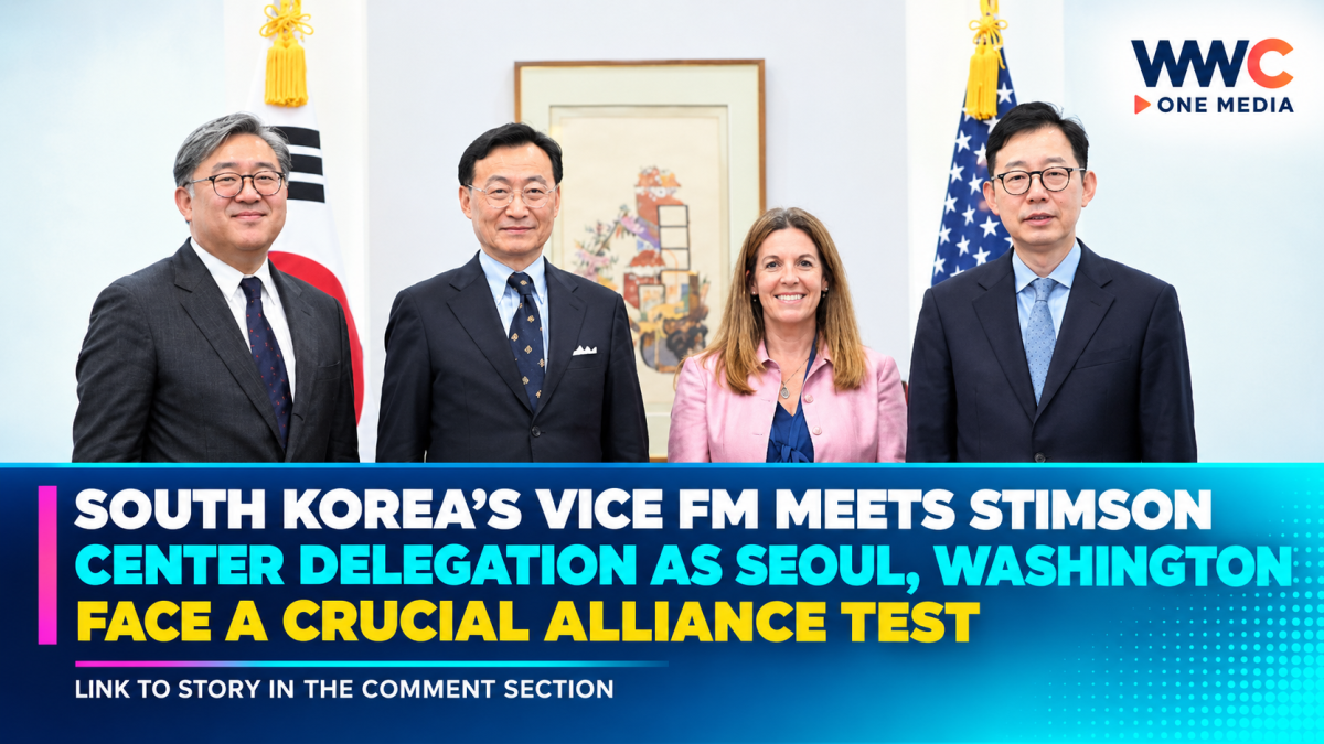 South Korea’s Vice FM Meets Stimson Center Delegation as Seoul, Washington Face a Crucial Alliance Test