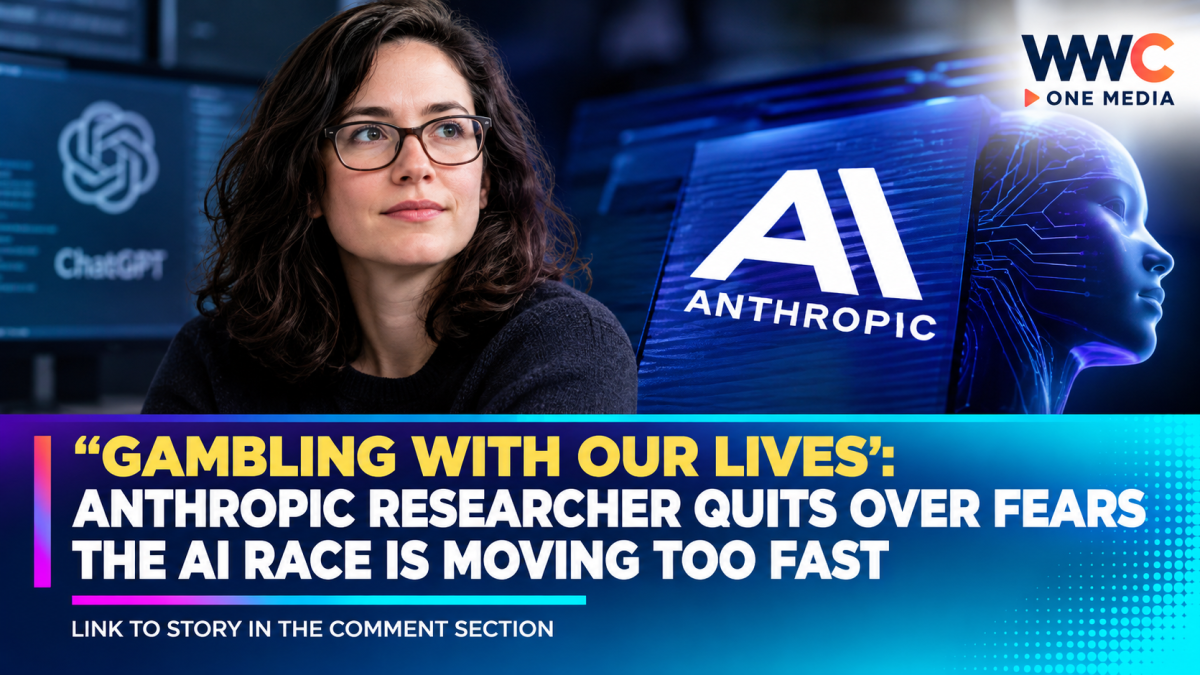 “Gambling With Our Lives”: Anthropic Researcher Quits Over Fears the AI Race Is Moving Too Fast