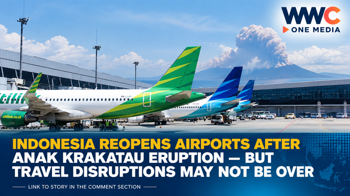Indonesia Reopens Airports After Anak Krakatau Eruption — But Travel Disruptions May Not Be Over