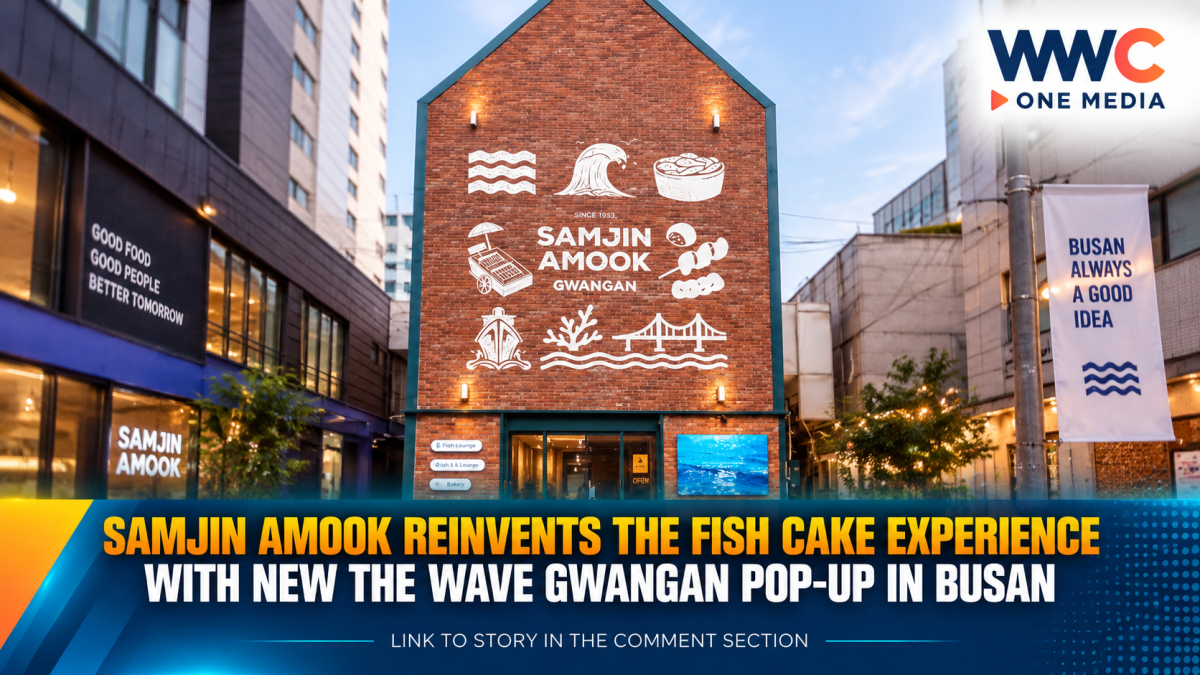 Samjin Amook Reinvents the Fish Cake Experience With New THE WAVE Gwangan Pop-Up in Busan
