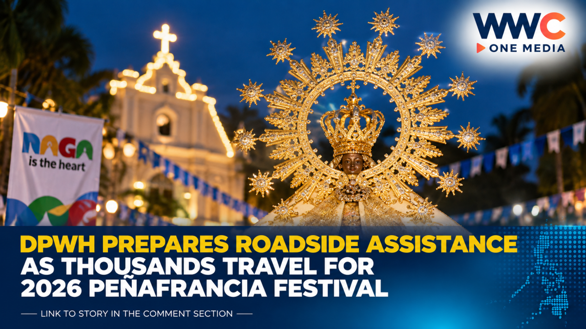 DPWH Prepares Roadside Assistance as Thousands Travel for 2026 Peñafrancia Festival
