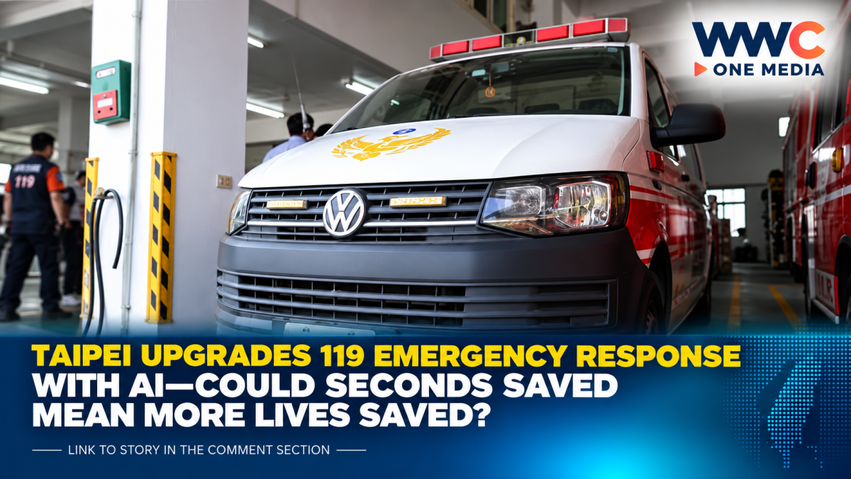Taipei Upgrades 119 Emergency Response With AI—Could Seconds Saved Mean More Lives Saved?