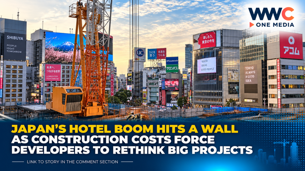 Japan’s Hotel Boom Hits a Wall as Construction Costs Force Developers to Rethink Big Projects