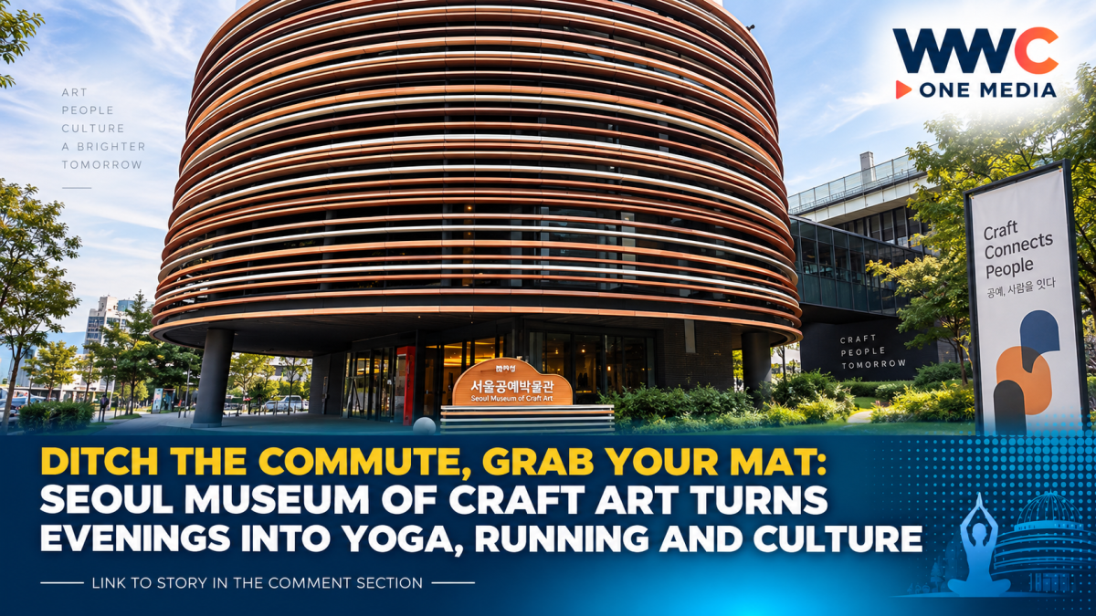 Ditch the Commute, Grab Your Mat: Seoul Museum of Craft Art Turns Evenings Into Yoga, Running and Culture