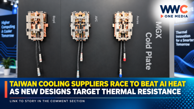 Taiwan Cooling Suppliers Race to Beat AI Heat as New Designs Target Thermal Resistance