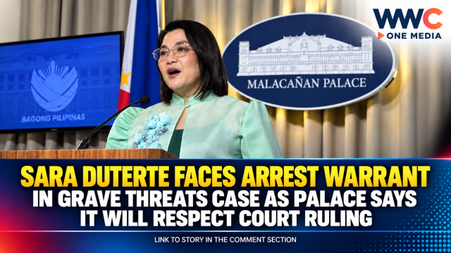 Sara Duterte Faces Arrest Warrant in Grave Threats Case as Palace Says It Will Respect Court Ruling