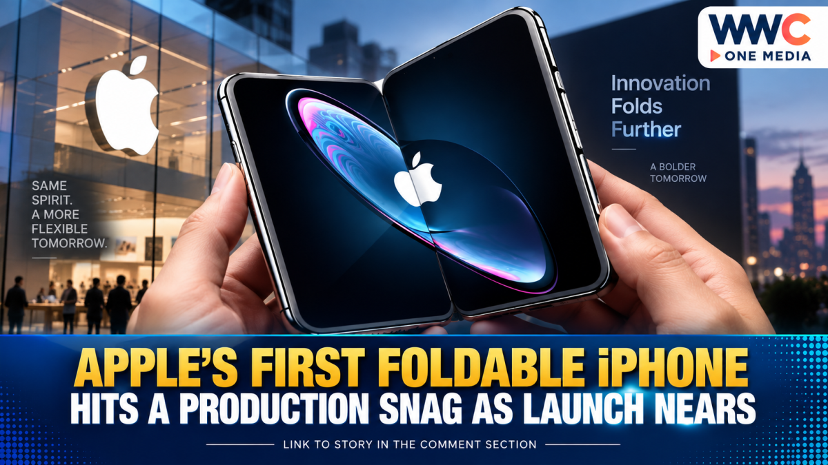 Apple’s First Foldable iPhone Hits a Production Snag as Launch Nears