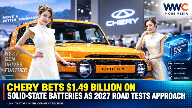 Chery Bets $1.49 Billion on Solid-State Batteries as 2027 Road Tests Approach