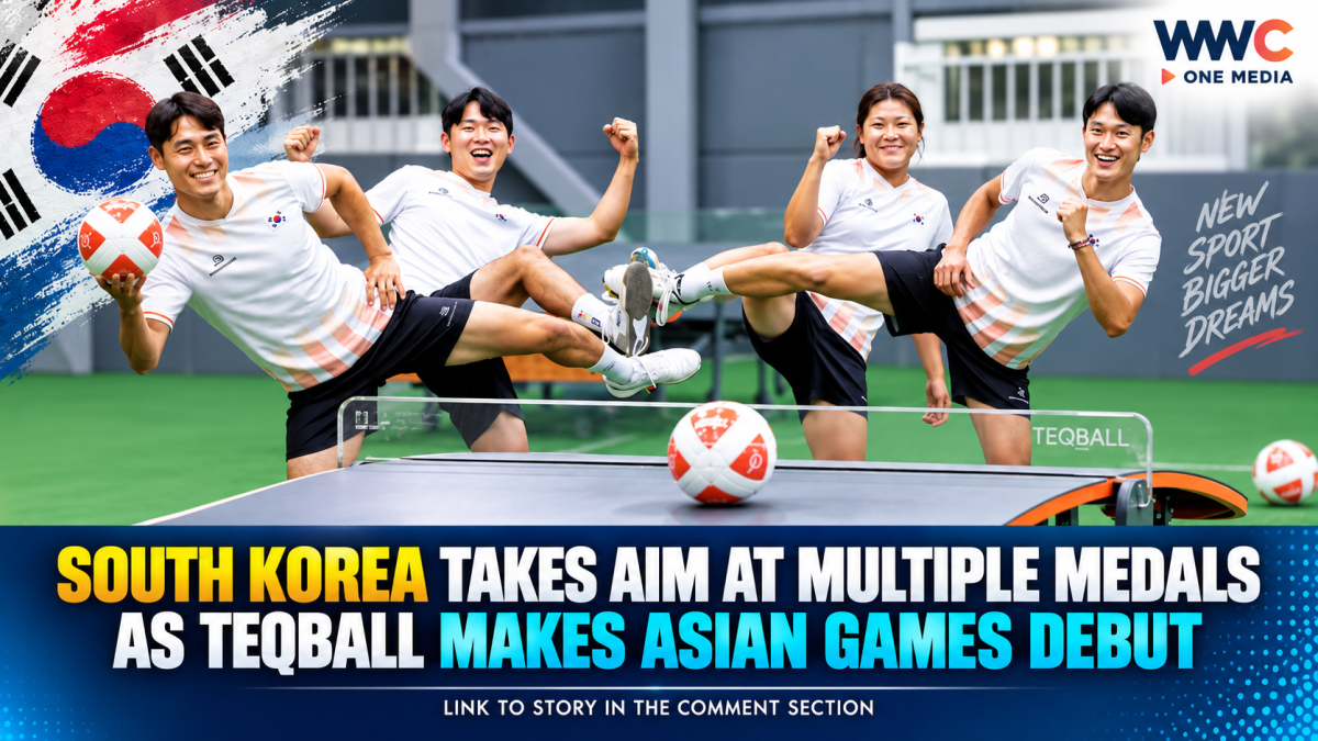 South Korea Takes Aim at Multiple Medals as Teqball Makes Asian Games Debut
