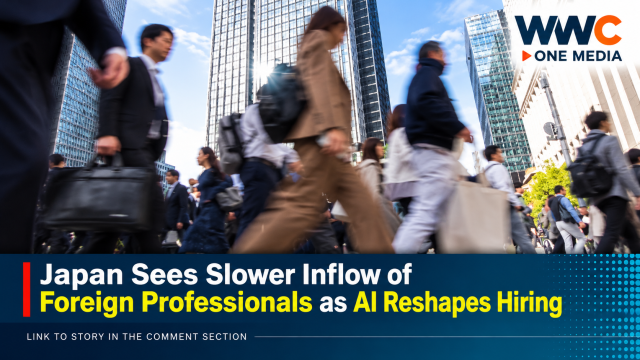 Japan Sees Slower Inflow of Foreign Professionals as AI Reshapes Hiring