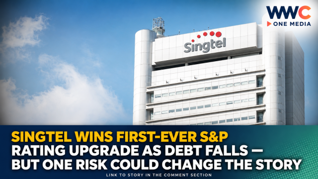 Singtel Wins First-Ever S&P Rating Upgrade as Debt Falls — But One Risk Could Change the Story