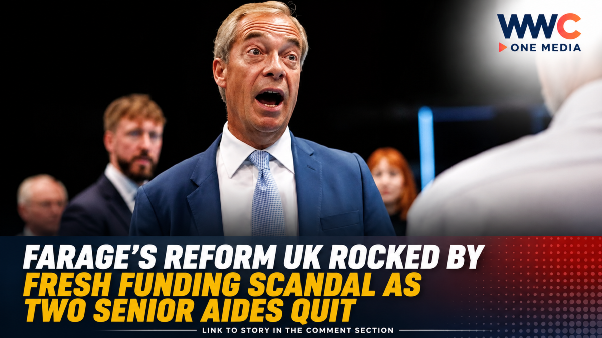 Farage’s Reform UK Rocked by Fresh Funding Scandal as Two Senior Aides Quit