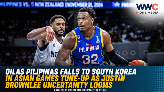 Gilas Pilipinas Falls to South Korea in Asian Games Tune-Up as Justin Brownlee Uncertainty Looms