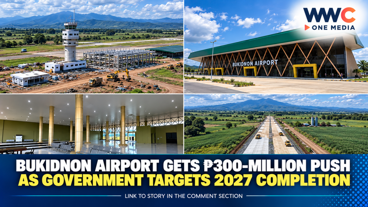 Bukidnon Airport Gets ₱300-Million Push as Government Targets 2027 Completion