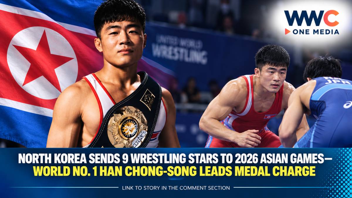 North Korea Sends 9 Wrestling Stars to 2026 Asian Games—World No. 1 Han Chong-song Leads Medal Charge