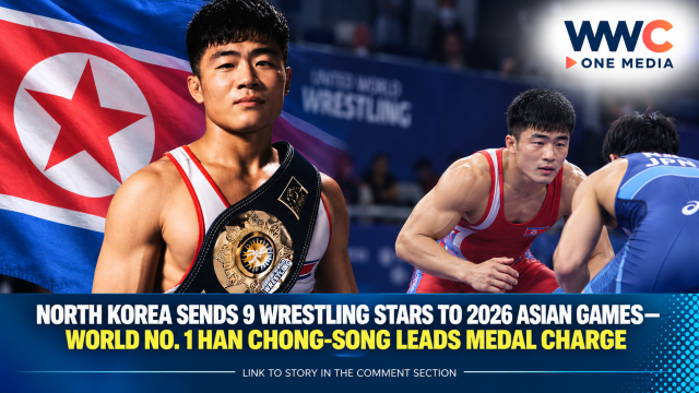 North Korea Sends 9 Wrestling Stars to 2026 Asian Games—World No. 1 Han Chong-song Leads Medal Charge