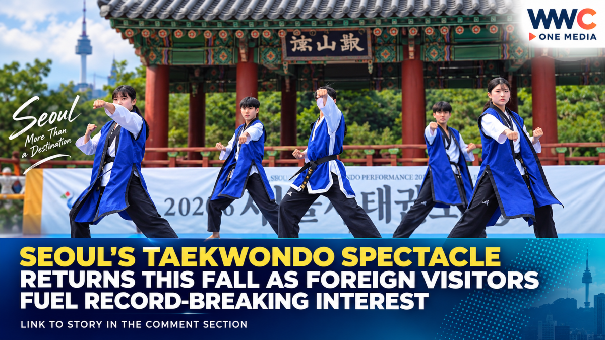 Seoul’s Taekwondo Spectacle Returns This Fall as Foreign Visitors Fuel Record-Breaking Interest