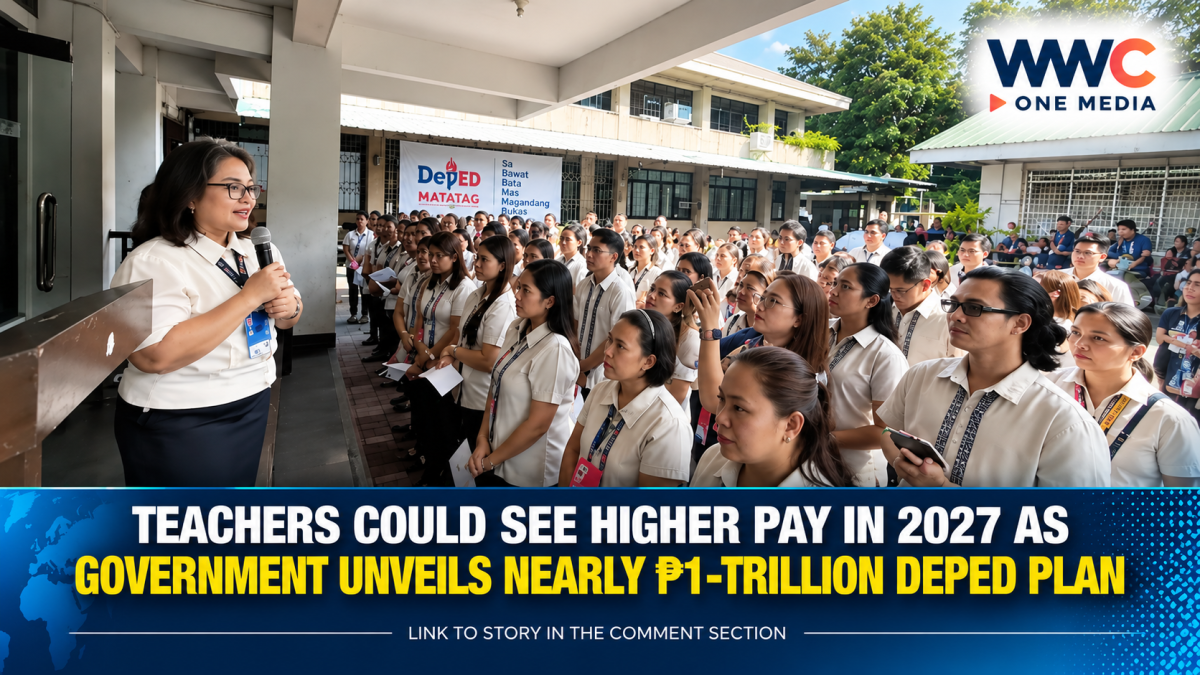 Teachers Could See Higher Pay in 2027 as Government Unveils Nearly ₱1-Trillion DepEd Plan