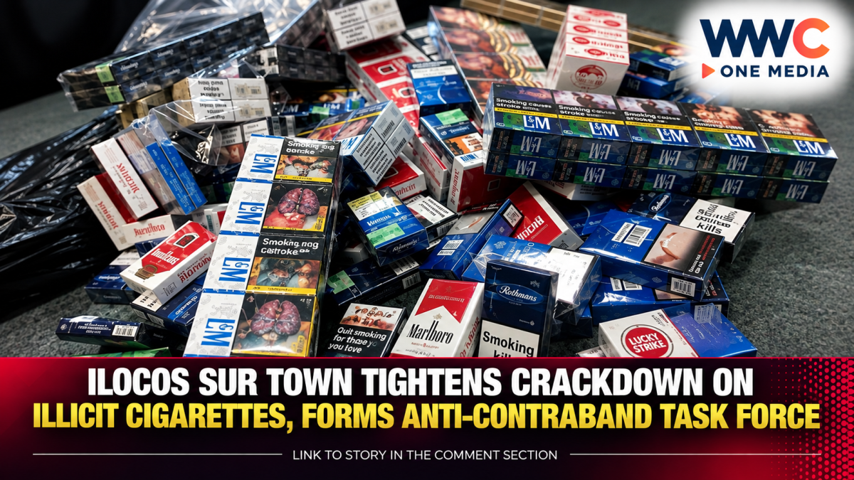 Ilocos Sur Town Tightens Crackdown on Illicit Cigarettes, Forms Anti-Contraband Task Force