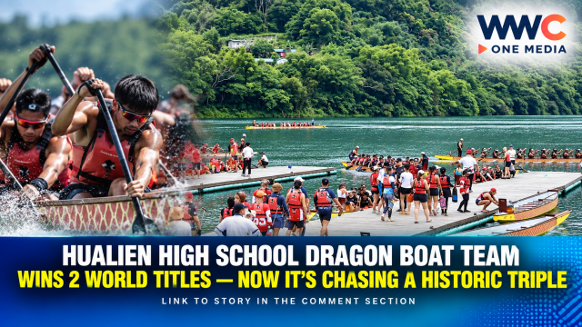 Hualien High School Dragon Boat Team Wins 2 World Titles — Now It’s Chasing a Historic Triple