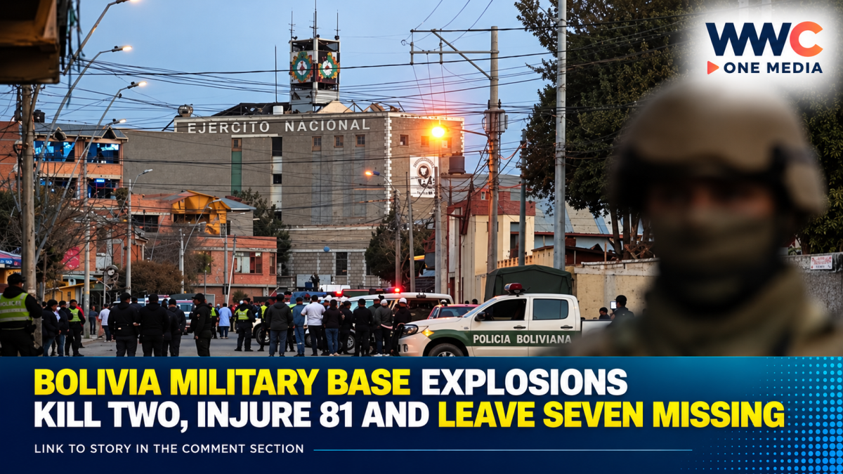 Bolivia Military Base Explosions Kill Two, Injure 81 and Leave Seven Missing