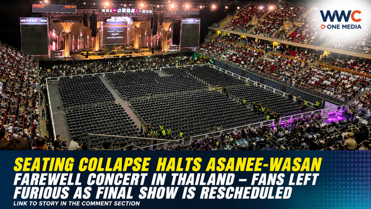 Seating Collapse Halts Asanee-Wasan Farewell Concert in Thailand — Fans Left Furious as Final Show Is Rescheduled