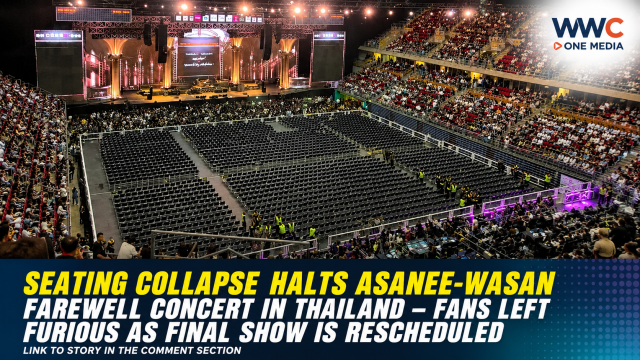Seating Collapse Halts Asanee-Wasan Farewell Concert in Thailand — Fans Left Furious as Final Show Is Rescheduled